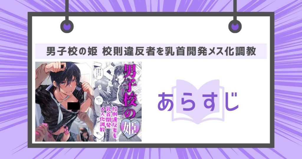 男子校の姫 校則違反者を乳首開発メス化調教のあらすじの画像